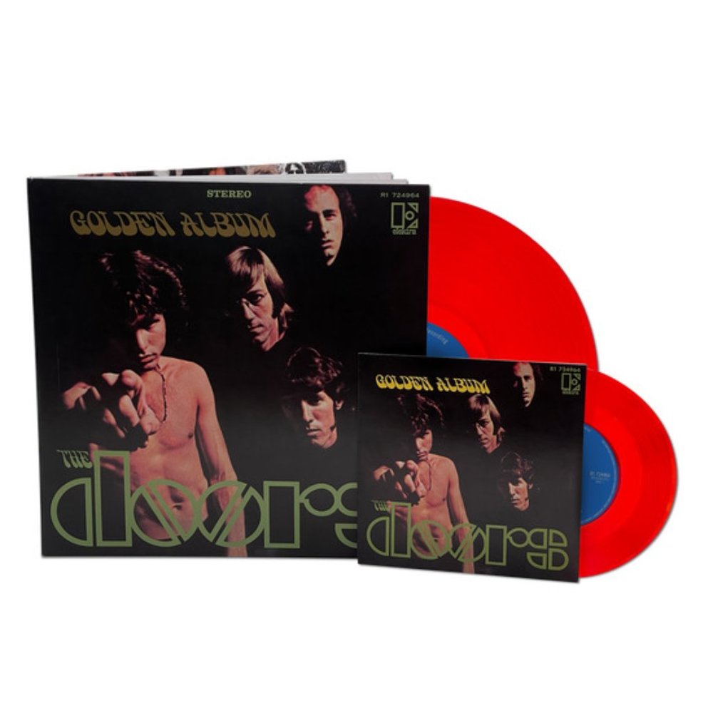 The Doors Golden Album LP + 7" Vinyl (Both 33.3 RPM) ~ Ltd Ed of 5,000 ~ New!